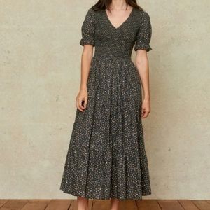 Christy Dawn Brooklyn Dress in Fauna Black